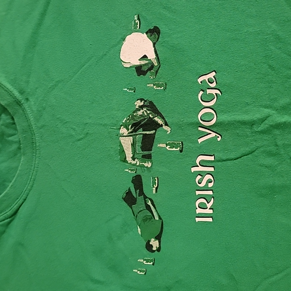 Irish Yoga tshirt